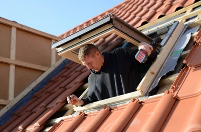 Pose de fenêtres de toit Velux à Étival